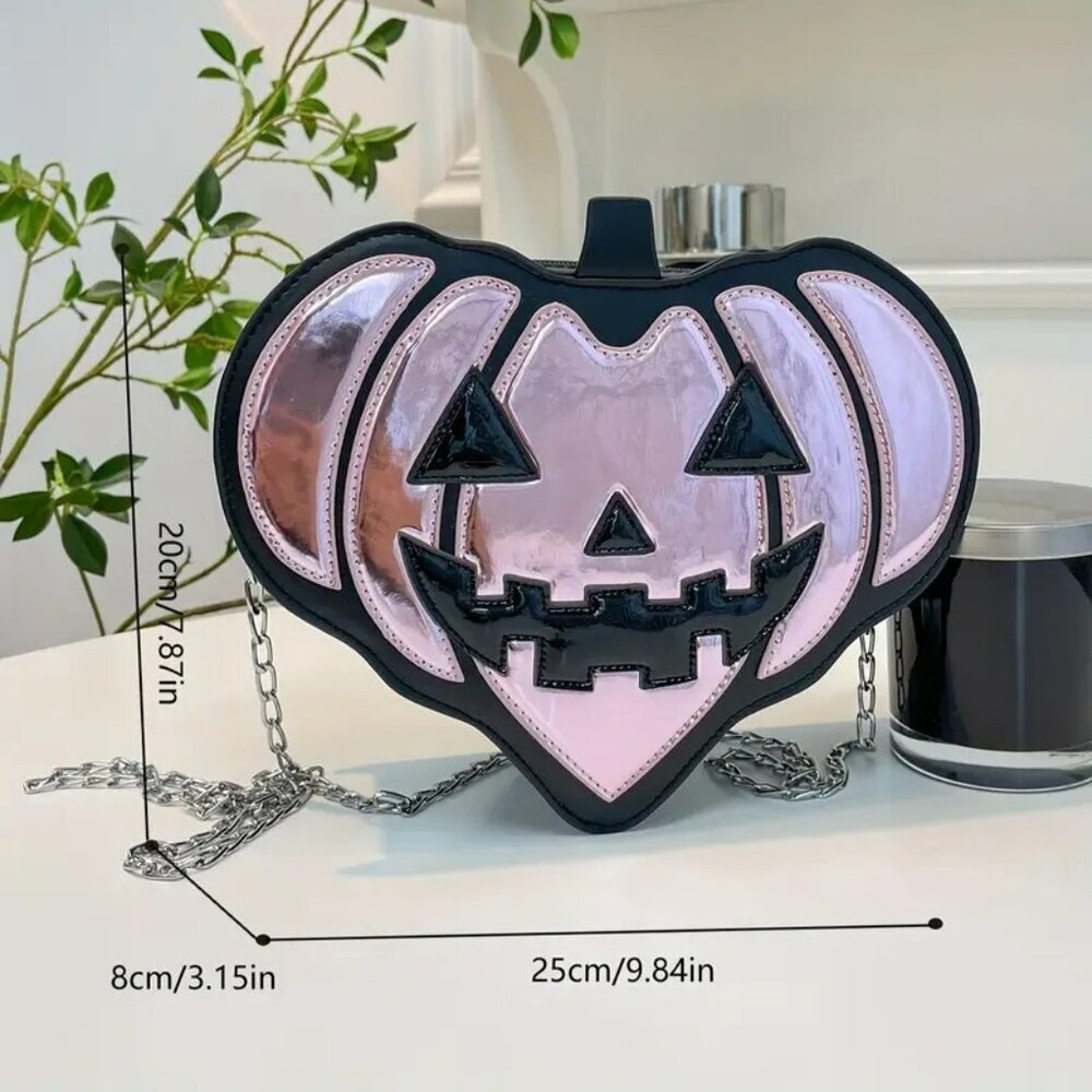 Orange Metallic Pumpkin Crossbody NWT​ - Picture 3 of 3